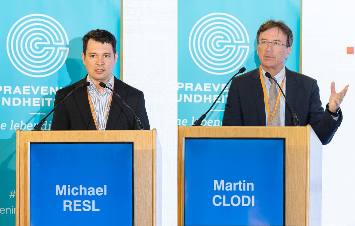 Prim. Univ.-Prof. Dr. Martin Clodi und OA Dr. Michael Resl