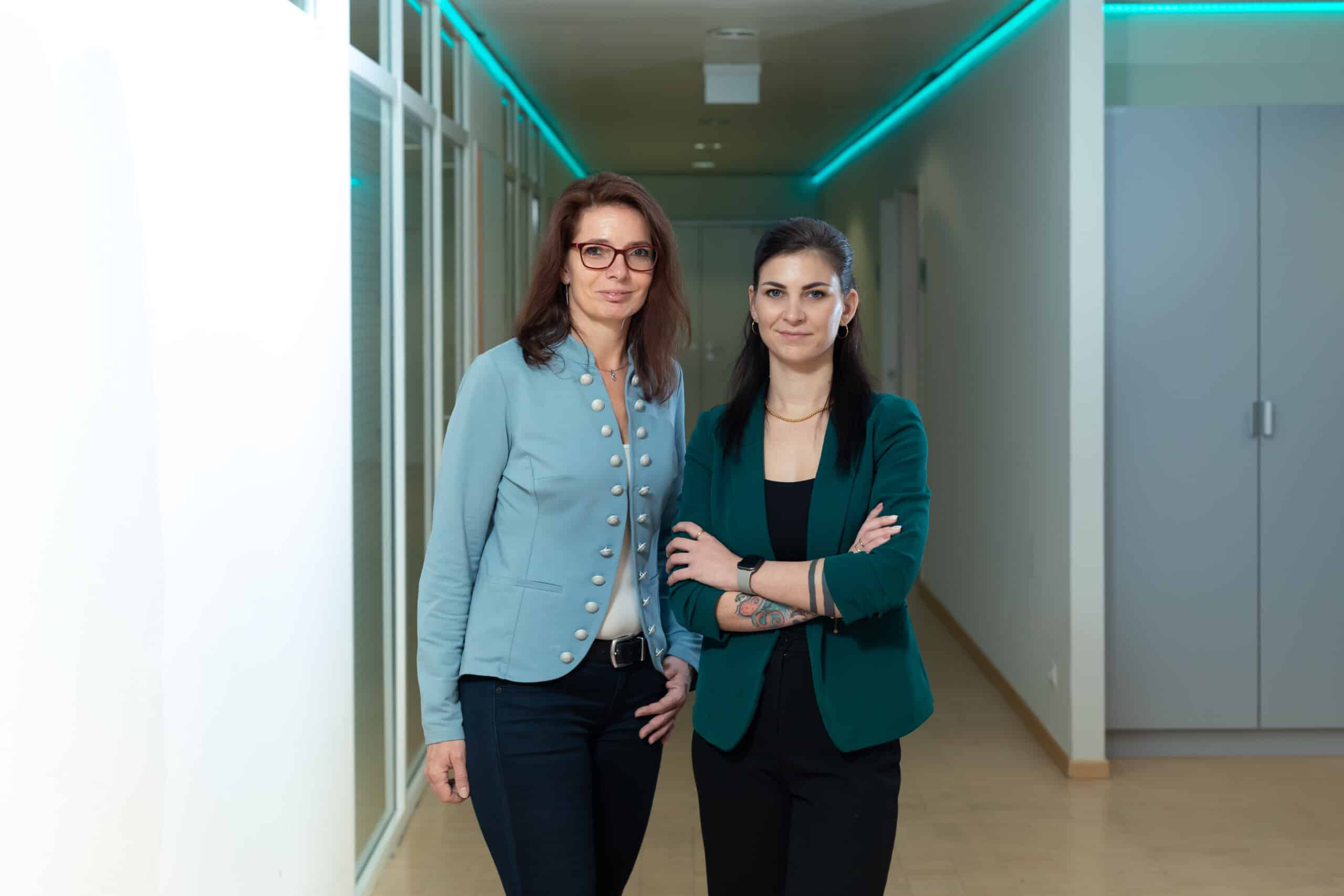 Katarzyna Resch und Sarah Kroboth